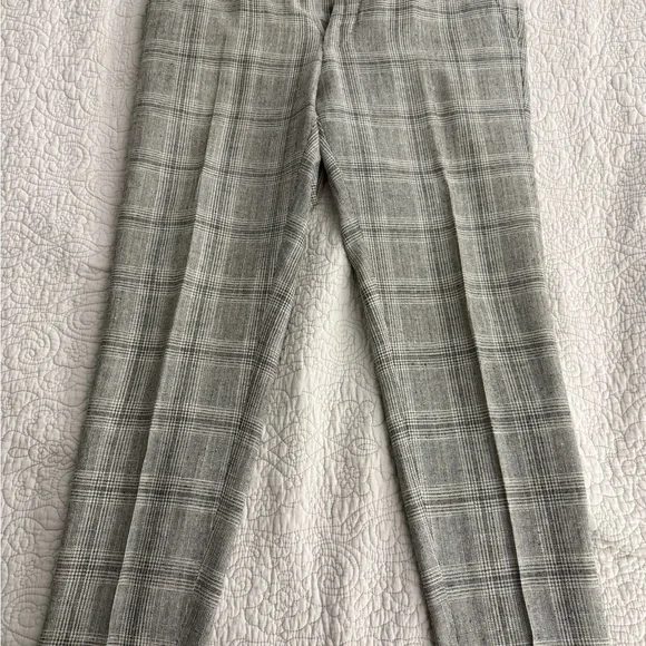 Suitsupply Havana Patch Gray Plaid Men's Suit - 38R